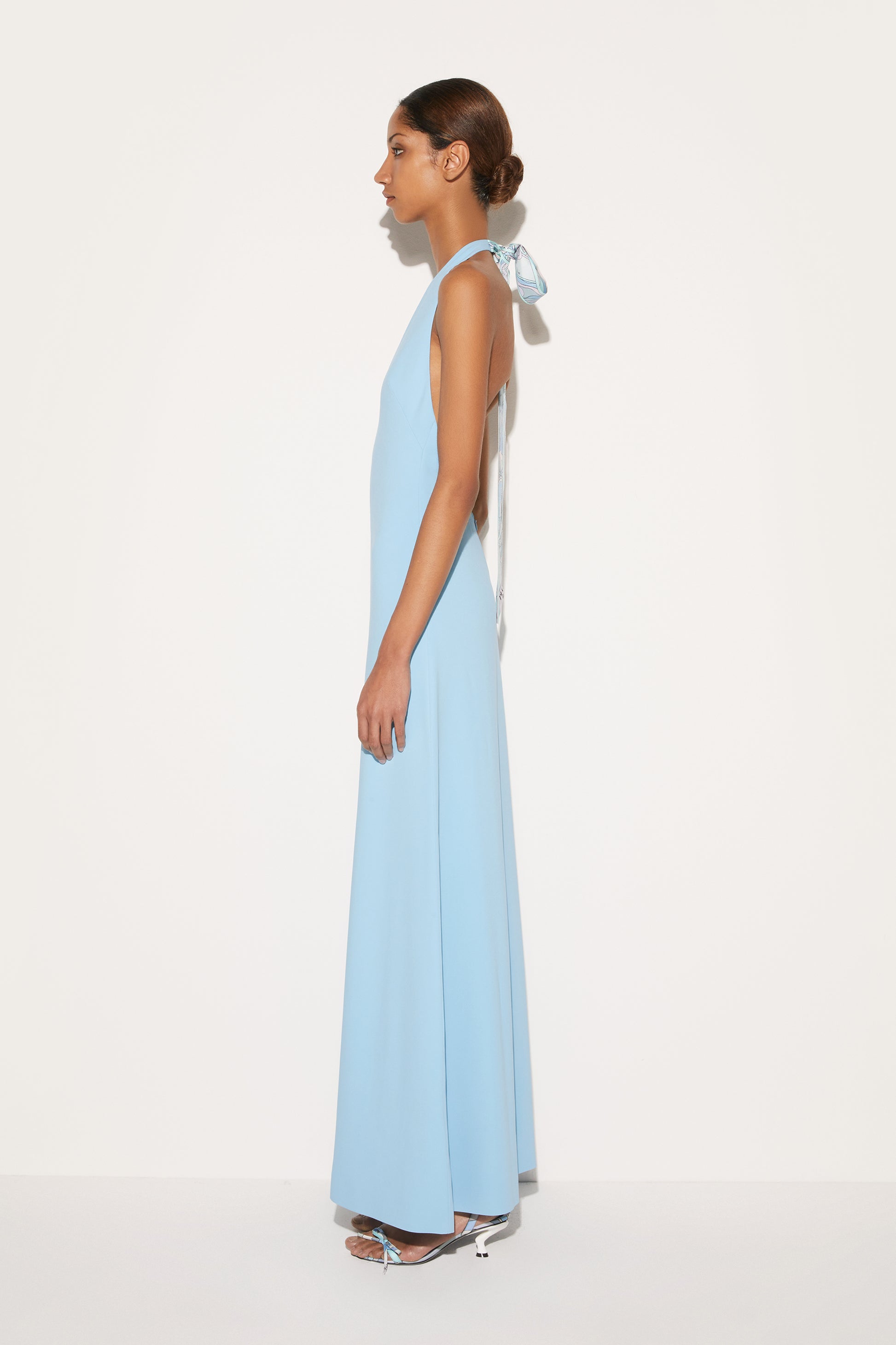 Halterneck Long Dress View 3 - Pucci