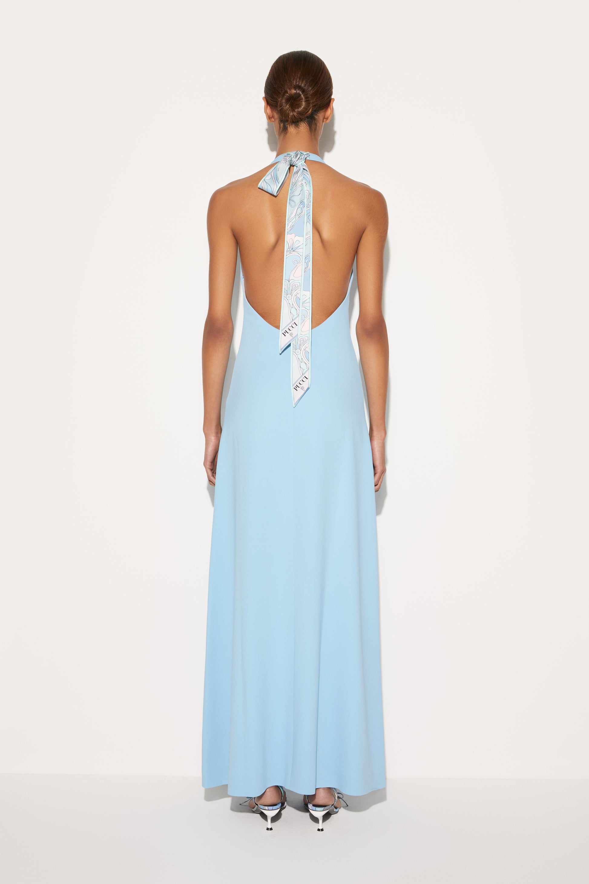Halterneck Long Dress View 4 - Pucci
