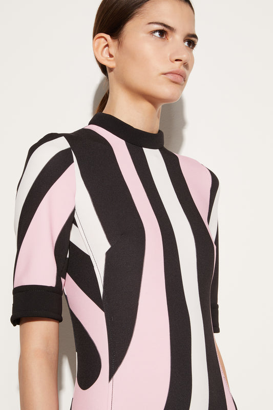 Marmo-Print Long Dress View 5 - Pucci