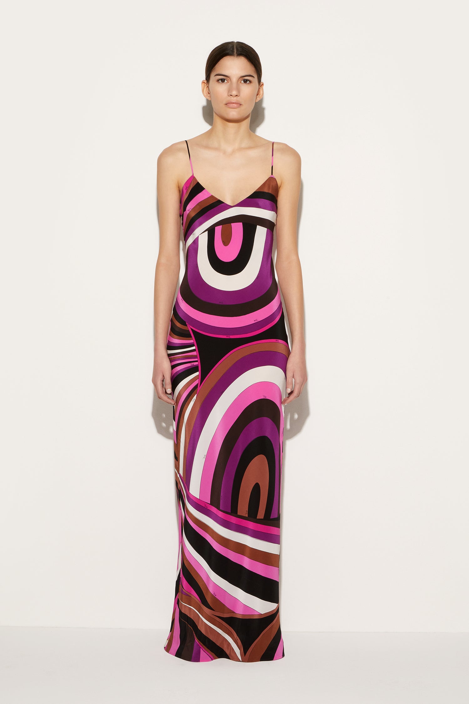 Iride-Print Silk Dress View 2 - Pucci