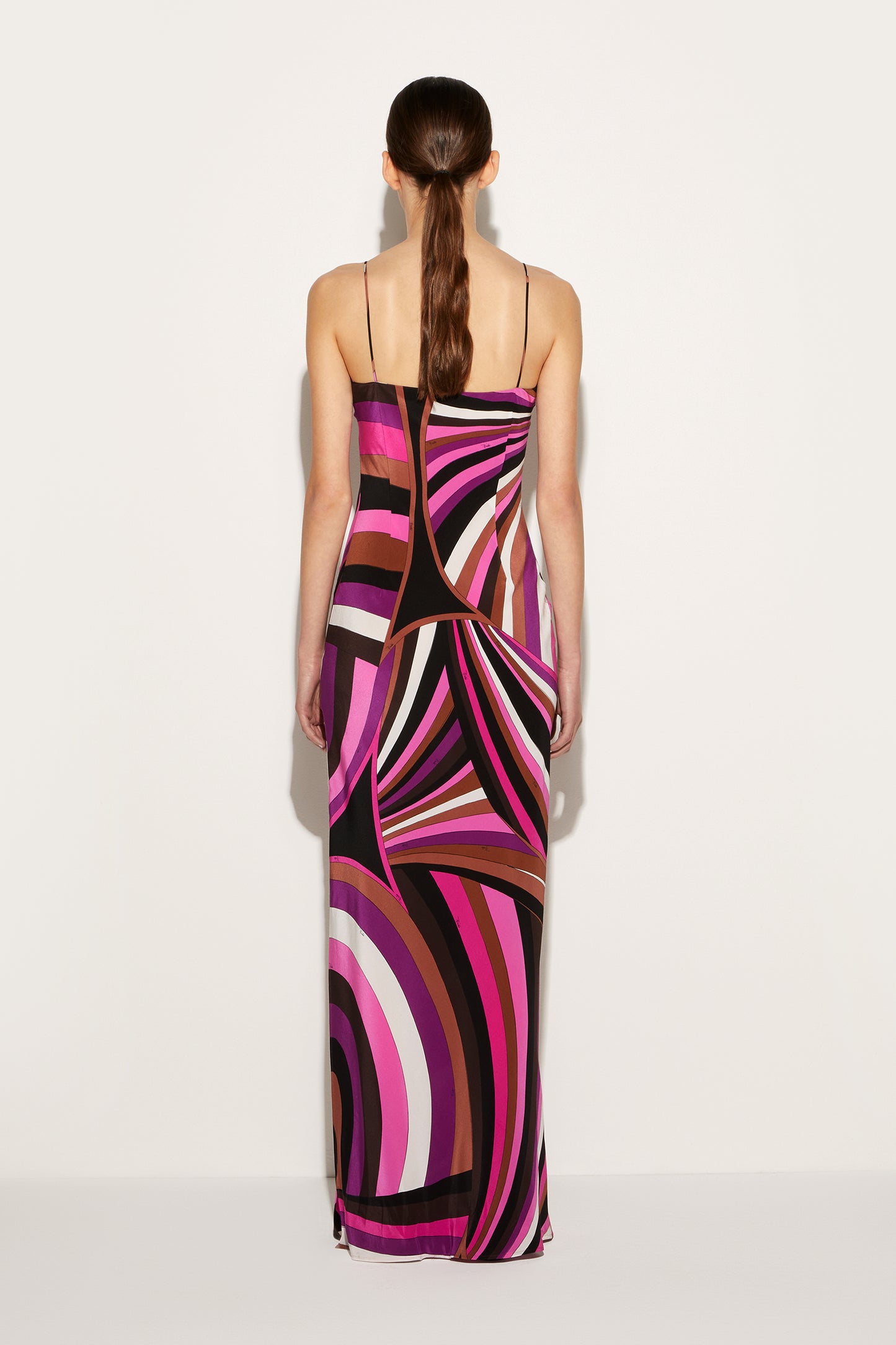 Iride-Print Silk Dress View 4 - Pucci