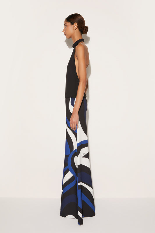 Marmo-Print Jumpsuit View 3 - Pucci