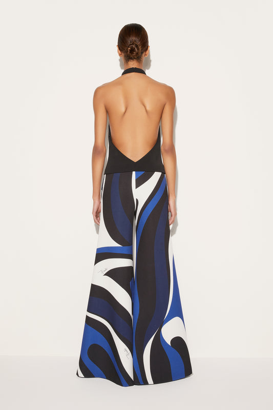 Marmo-Print Jumpsuit View 4 - Pucci