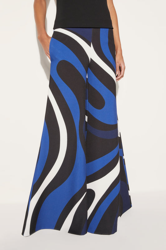 Marmo-Print Jumpsuit View 5 - Pucci