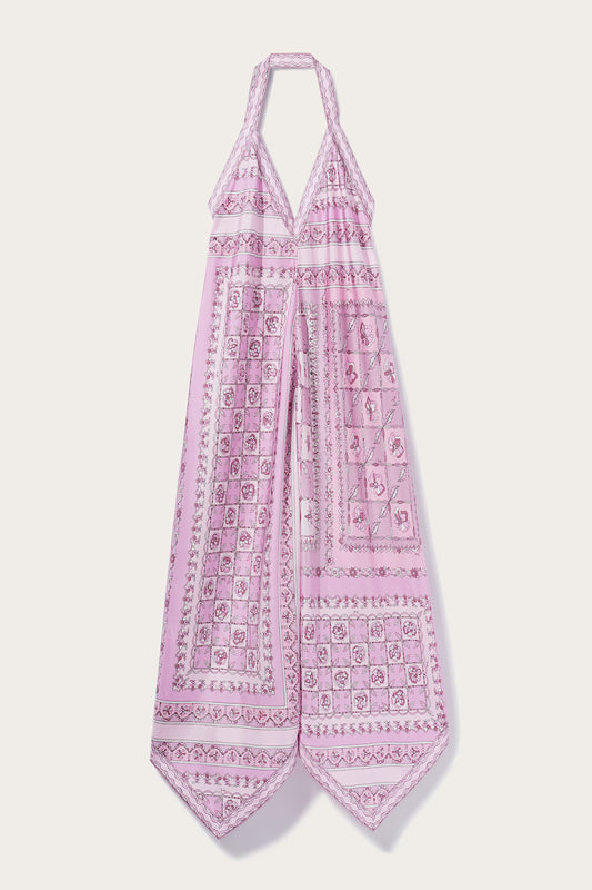 Festa-Print Silk-Twill Dress View 1 - Pucci