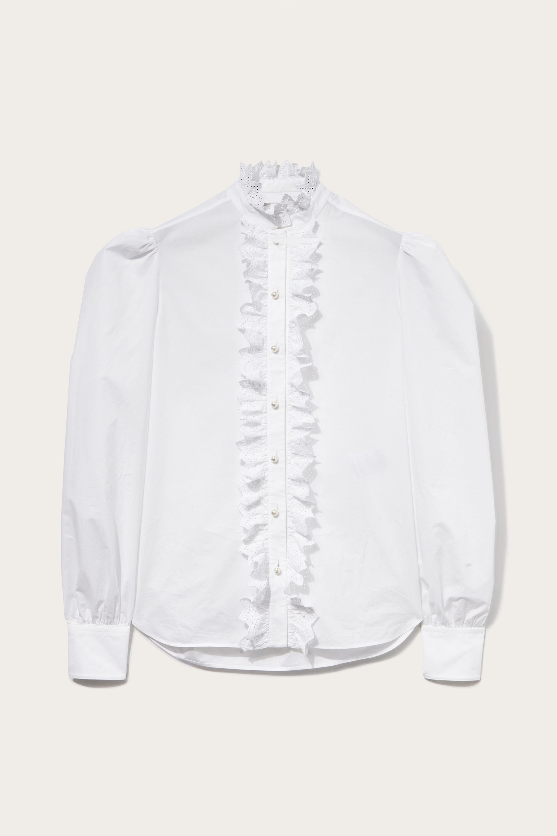 Ruffled Cotton Shirt View 1 - Pucci