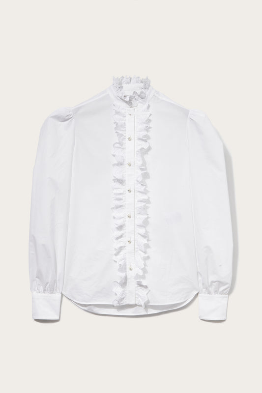 Ruffled Cotton Shirt View 1 - Pucci