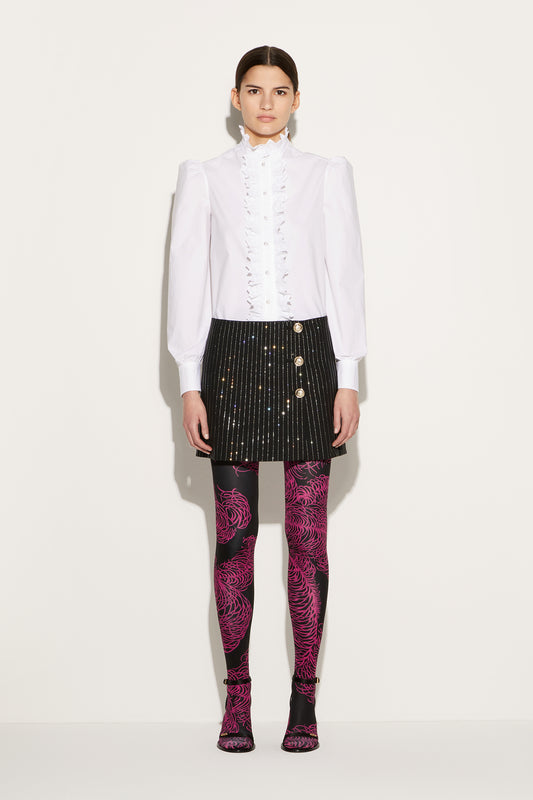 Ruffled Cotton Shirt View 2 - Pucci