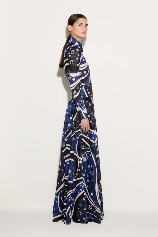 Fontane-Print Cotton Shirt View 3 - Pucci