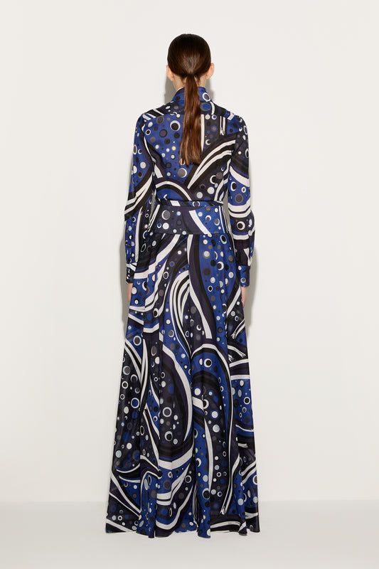 Fontane-Print Cotton Shirt View 4 - Pucci