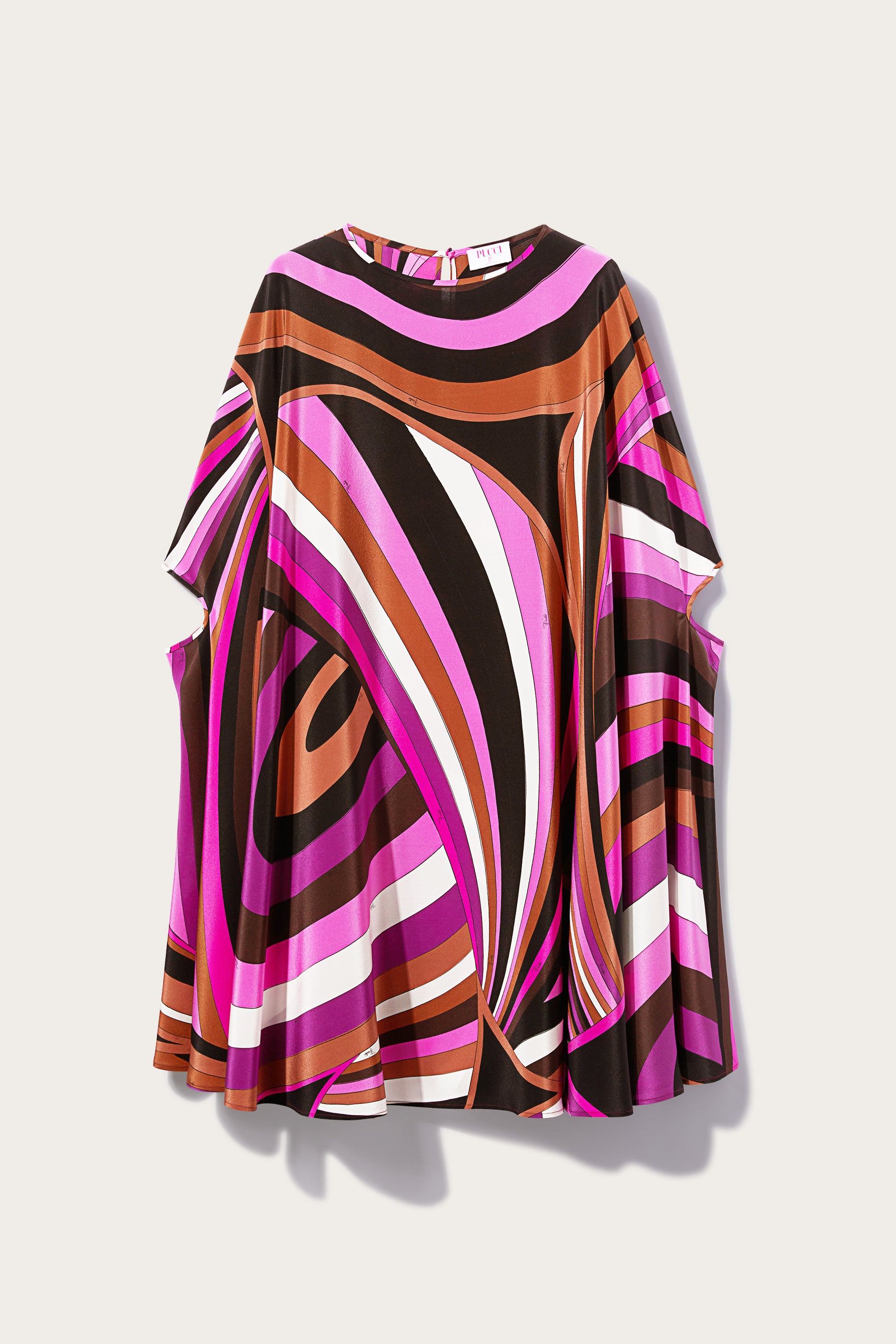 Iride-Print Silk Kaftan View 1 - Pucci