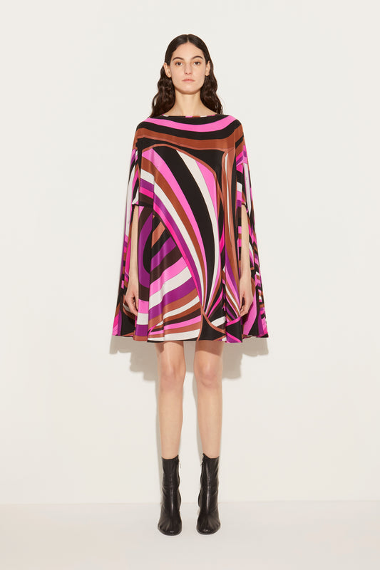 Iride-Print Silk Kaftan View 5 - Pucci