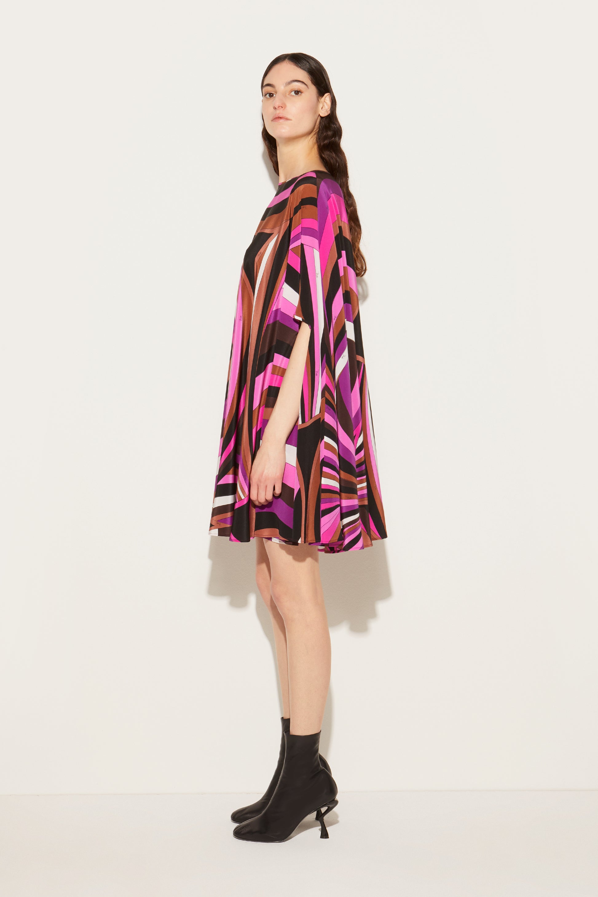 Iride-Print Silk Kaftan View 4 - Pucci