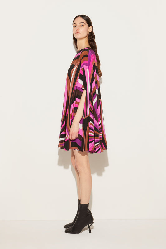 Iride-Print Silk Kaftan View 4 - Pucci