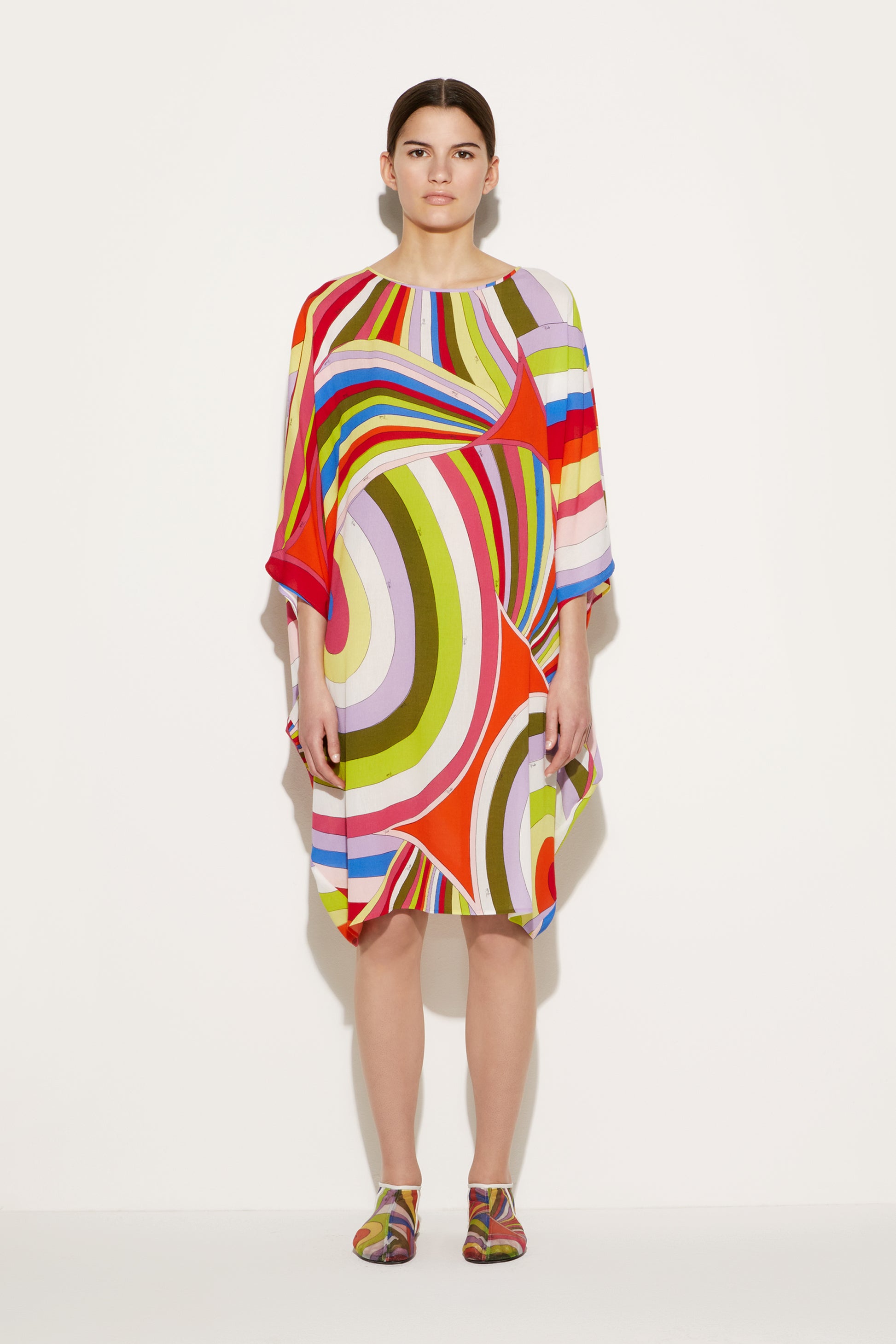 Iride-Print Kaftan View 2 - Pucci