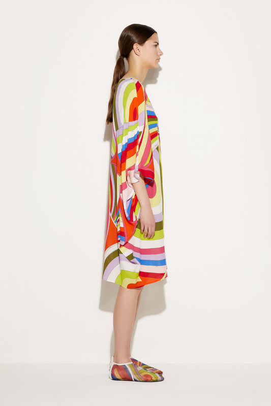 Iride-Print Kaftan View 3 - Pucci