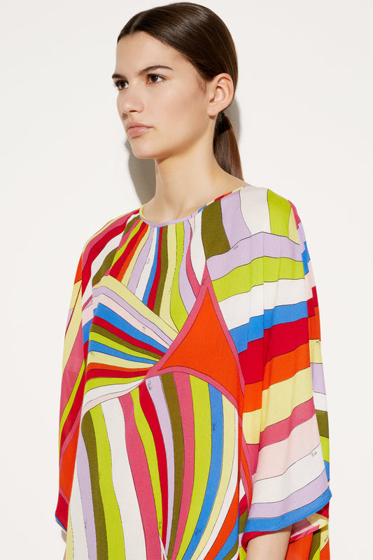 Iride-Print Kaftan View 5 - Pucci