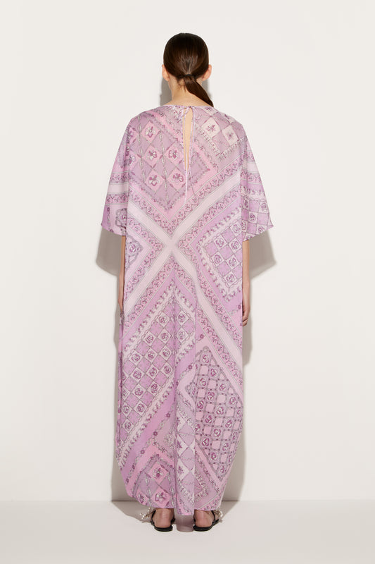 Festa-Print Cotton Kaftan View 4 - Pucci