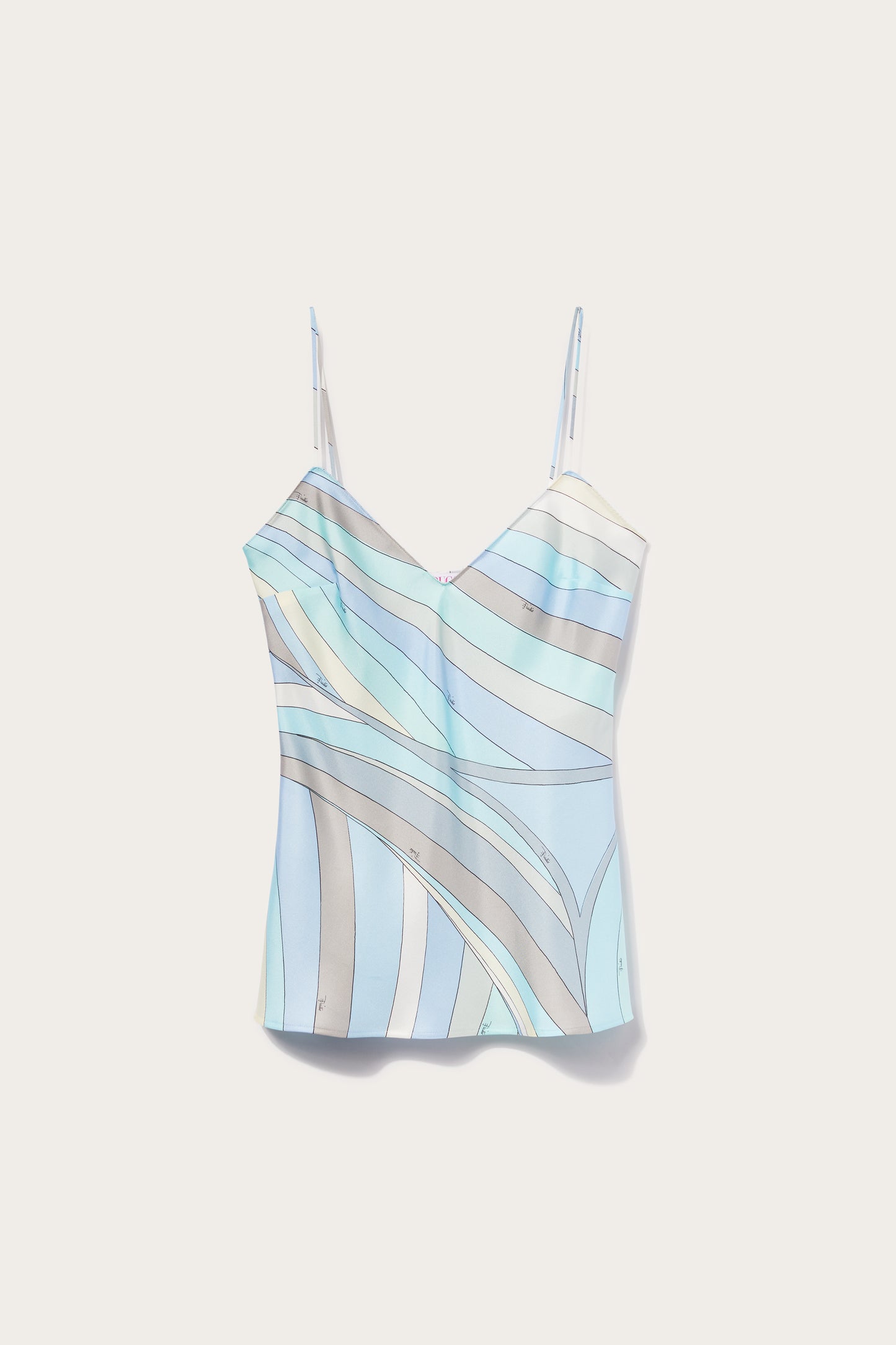 Iride-Print Silk-Twill Top View 1 - Pucci