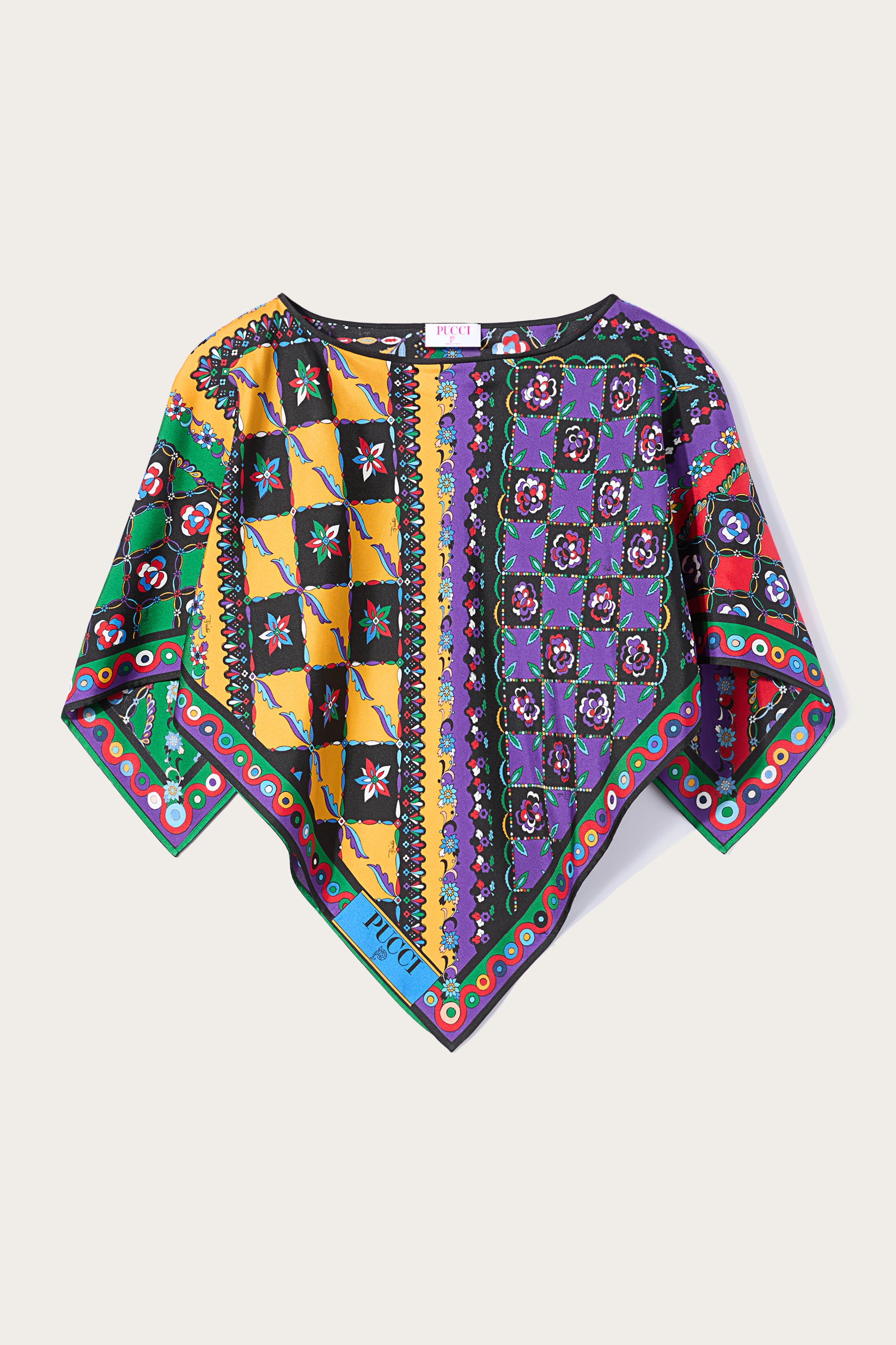 Festa And Onde-Print Kaftan Top View 1 - Pucci