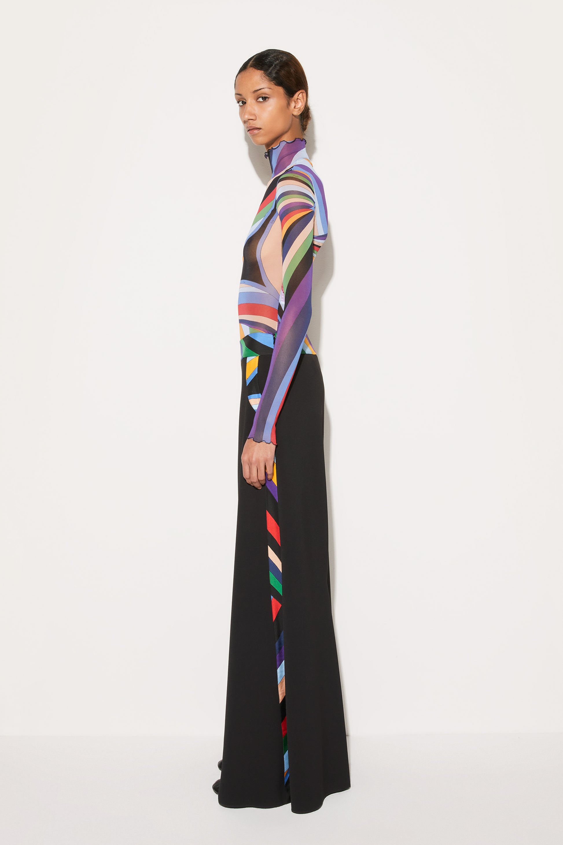Palazzo Trousers View 3 - Pucci