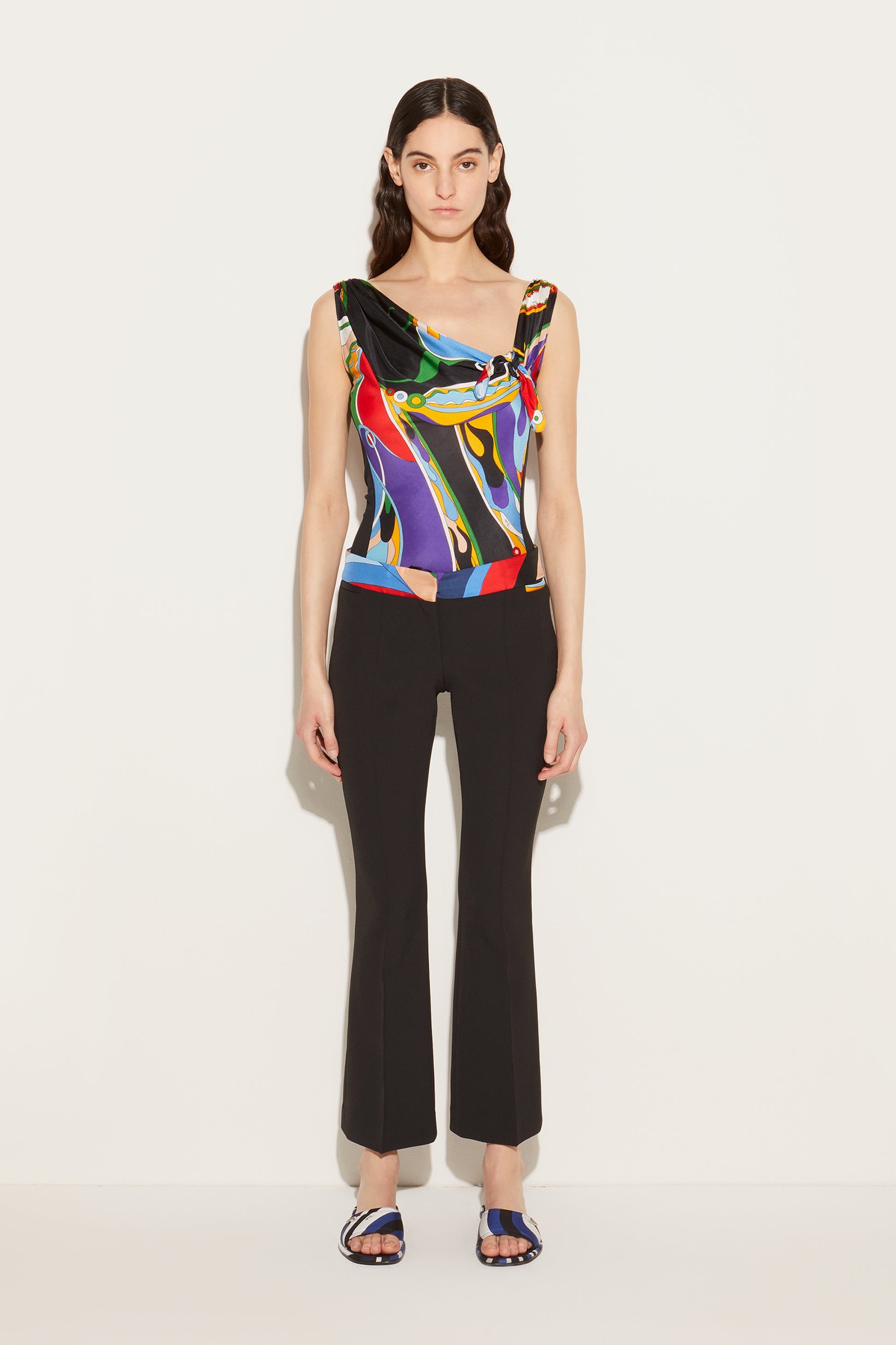 Flared Trousers View 3 - Pucci