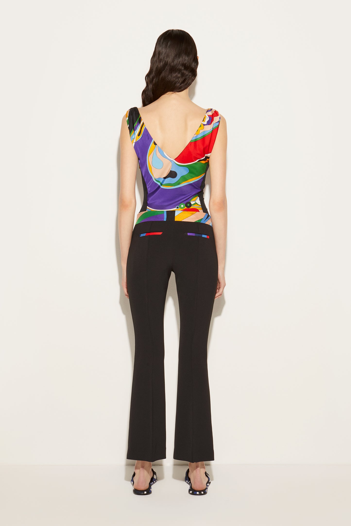 Flared Trousers View 4 - Pucci