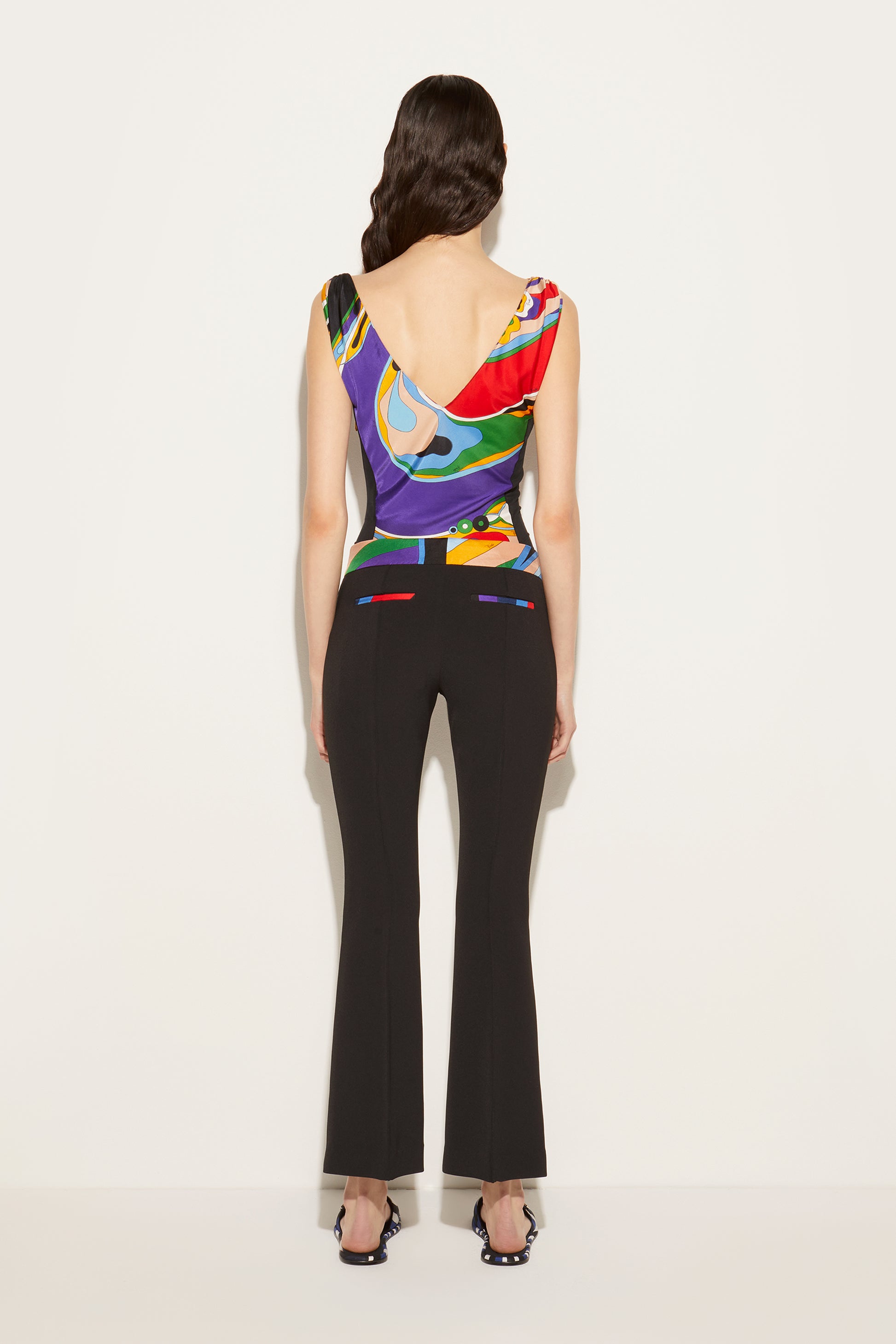 Flared Trousers View 4 - Pucci