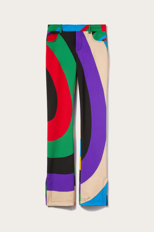 Iride-Print Trousers View 1 - Pucci