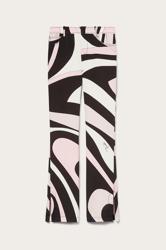Marmo-Print Trousers View 1 - Pucci