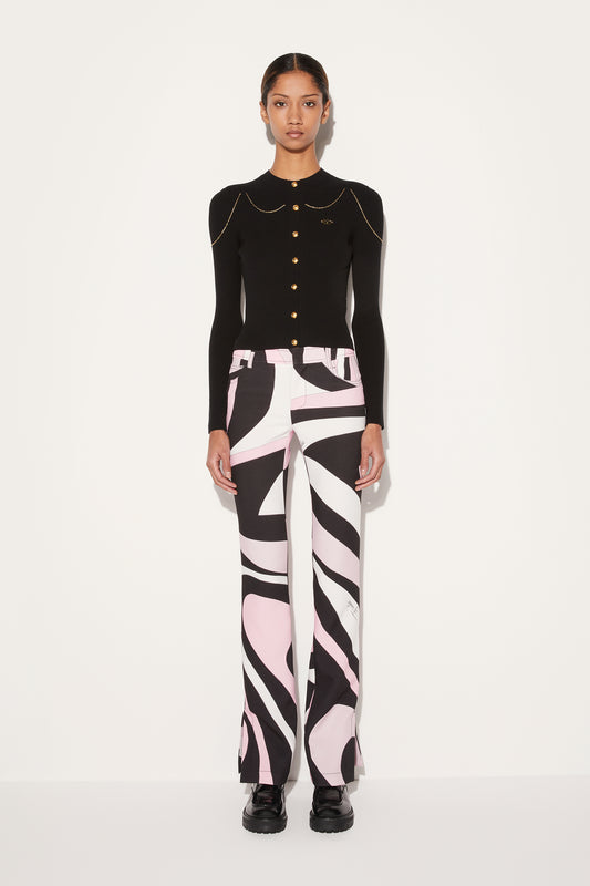 Marmo-Print Trousers View 2 - Pucci