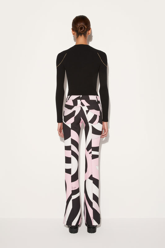 Marmo-Print Trousers View 4 - Pucci