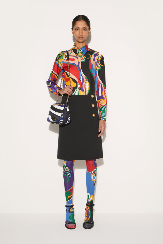 Wrap Skirt View 2 - Pucci
