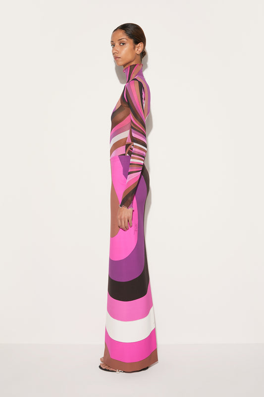 Iride-Print Skirt View 3 - Pucci