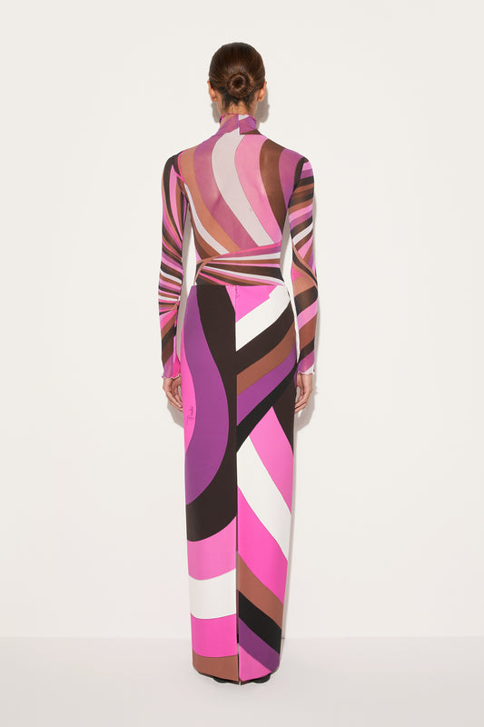Iride-Print Skirt View 4 - Pucci