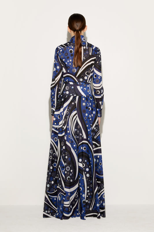 Fontane-Print Cotton Skirt View 4 - Pucci