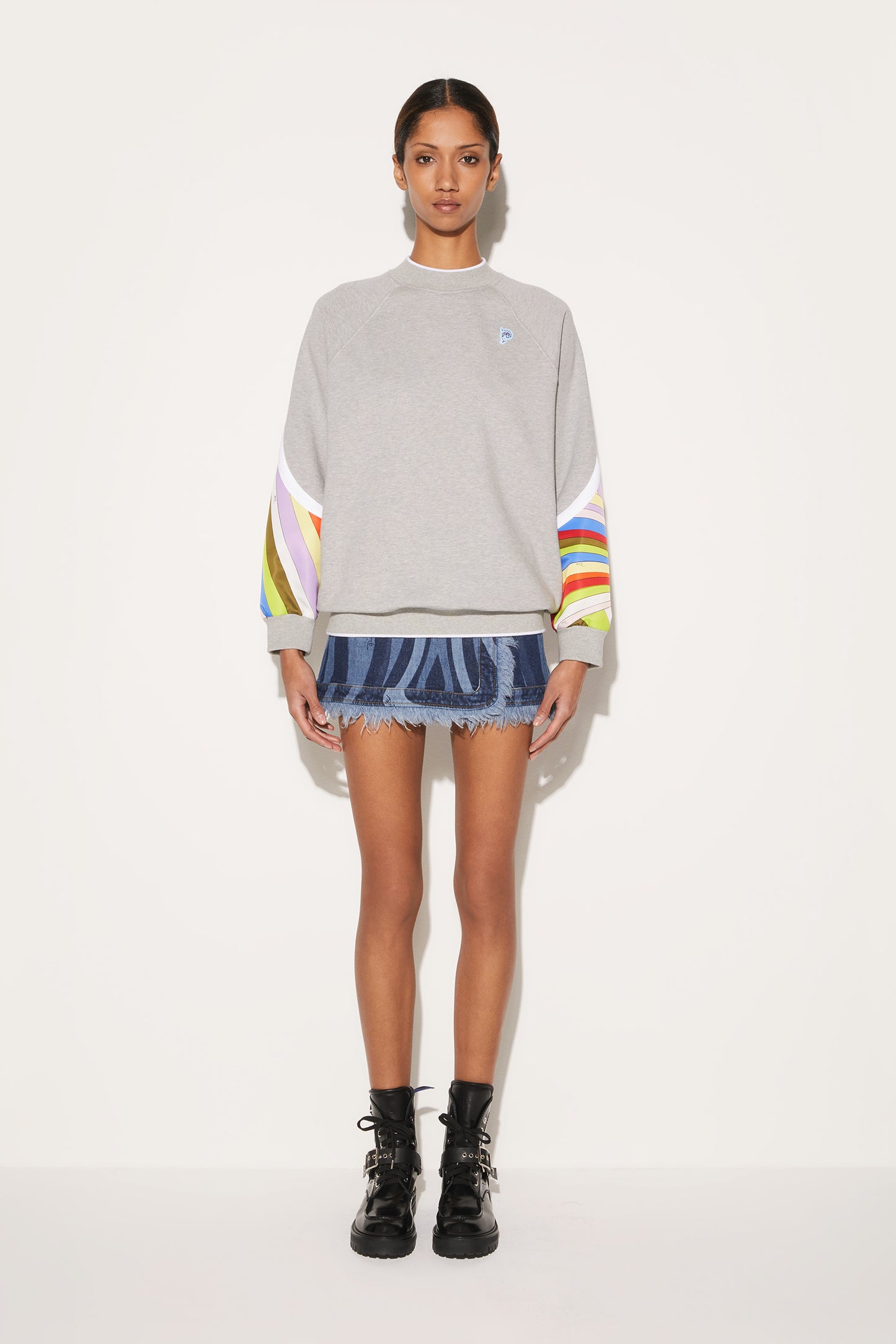 Iride-Print Sweatshirt View 2 - Pucci