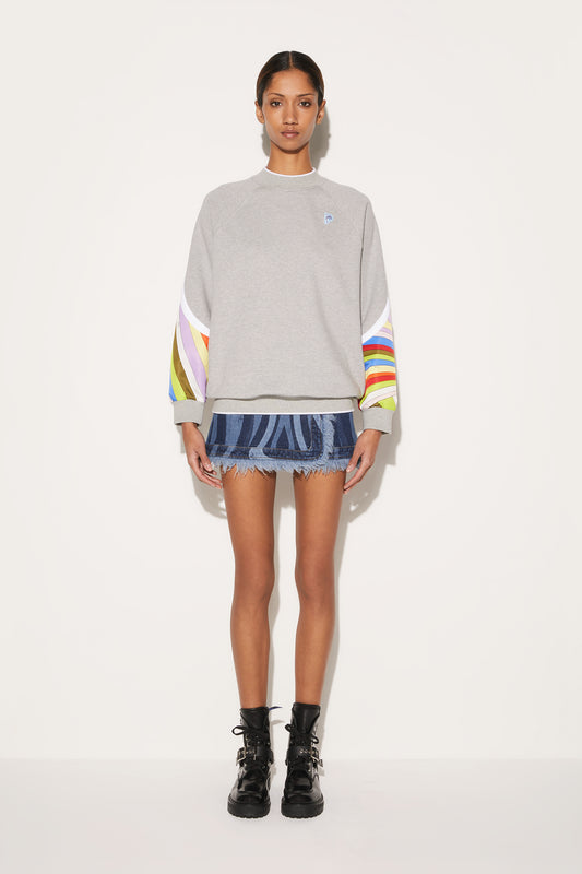 Iride-Print Sweatshirt View 2 - Pucci
