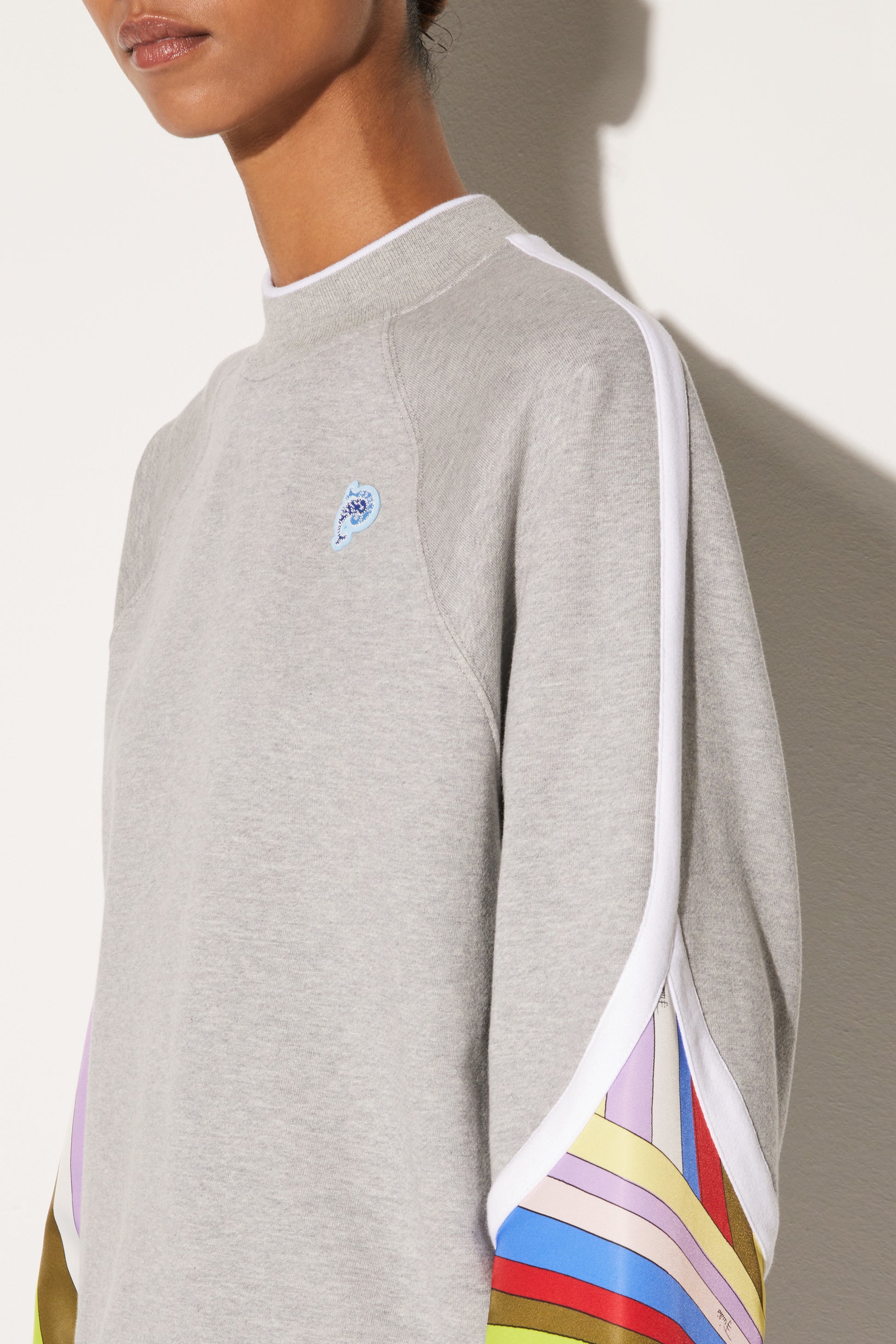 Iride-Print Sweatshirt View 5 - Pucci