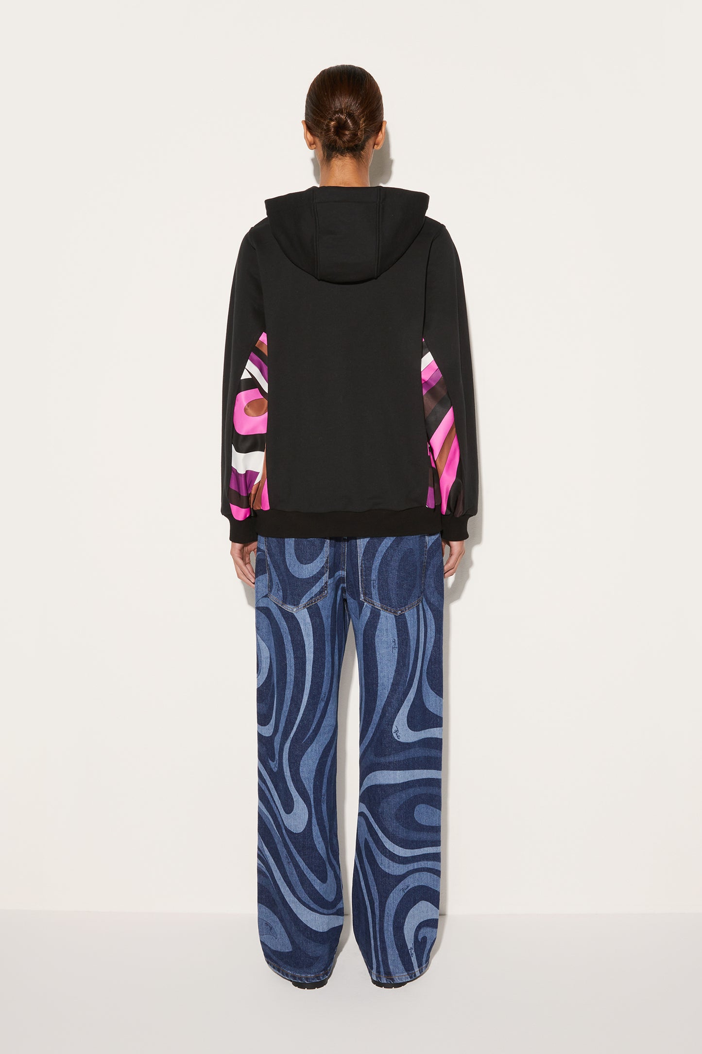 Iride-Print Hoodie View 4 - Pucci