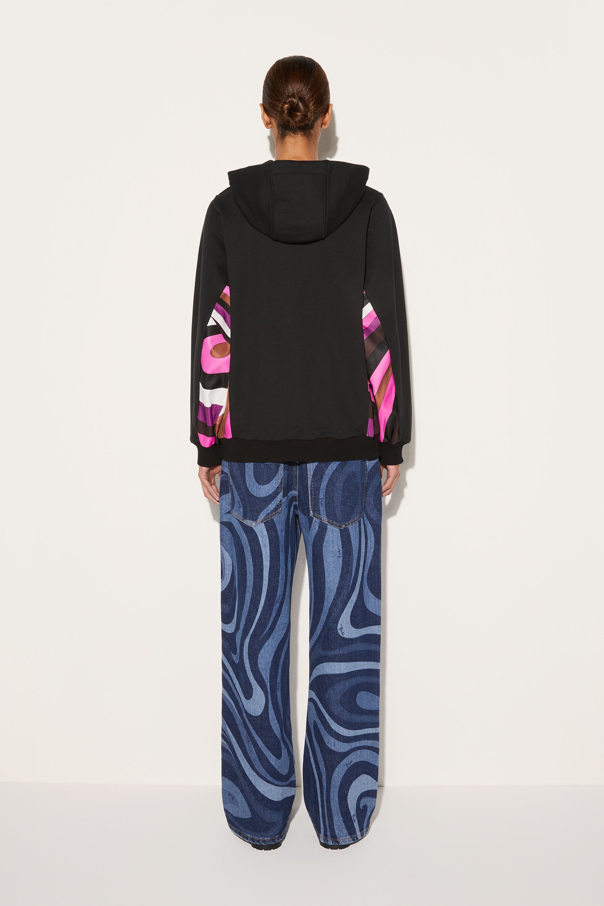 Iride-Print Hoodie View 4 - Pucci