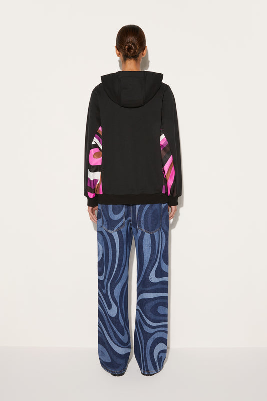 Iride-Print Hoodie View 4 - Pucci