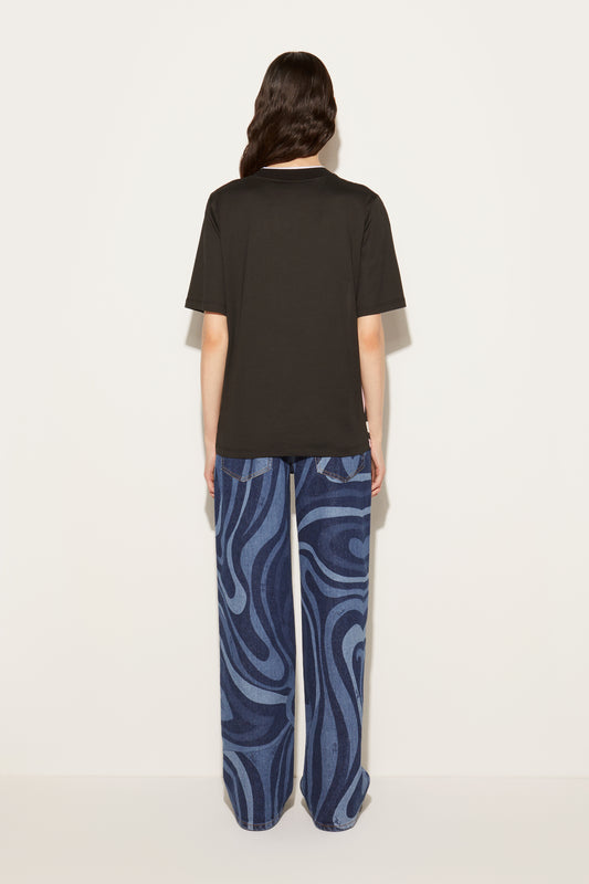 Marmo-Print T-Shirt View 4 - Pucci