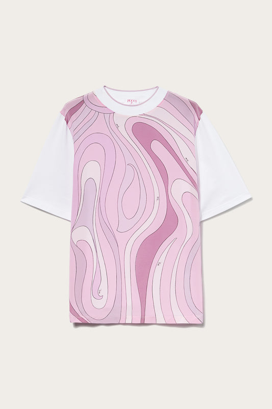 Marmo-Print T-Shirt View 1 - Pucci