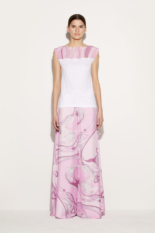 Marmo-Print T-Shirt View 2 - Pucci