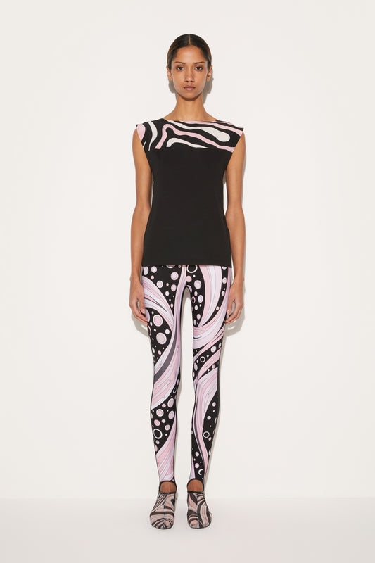 Marmo-Print T-Shirt View 2 - Pucci