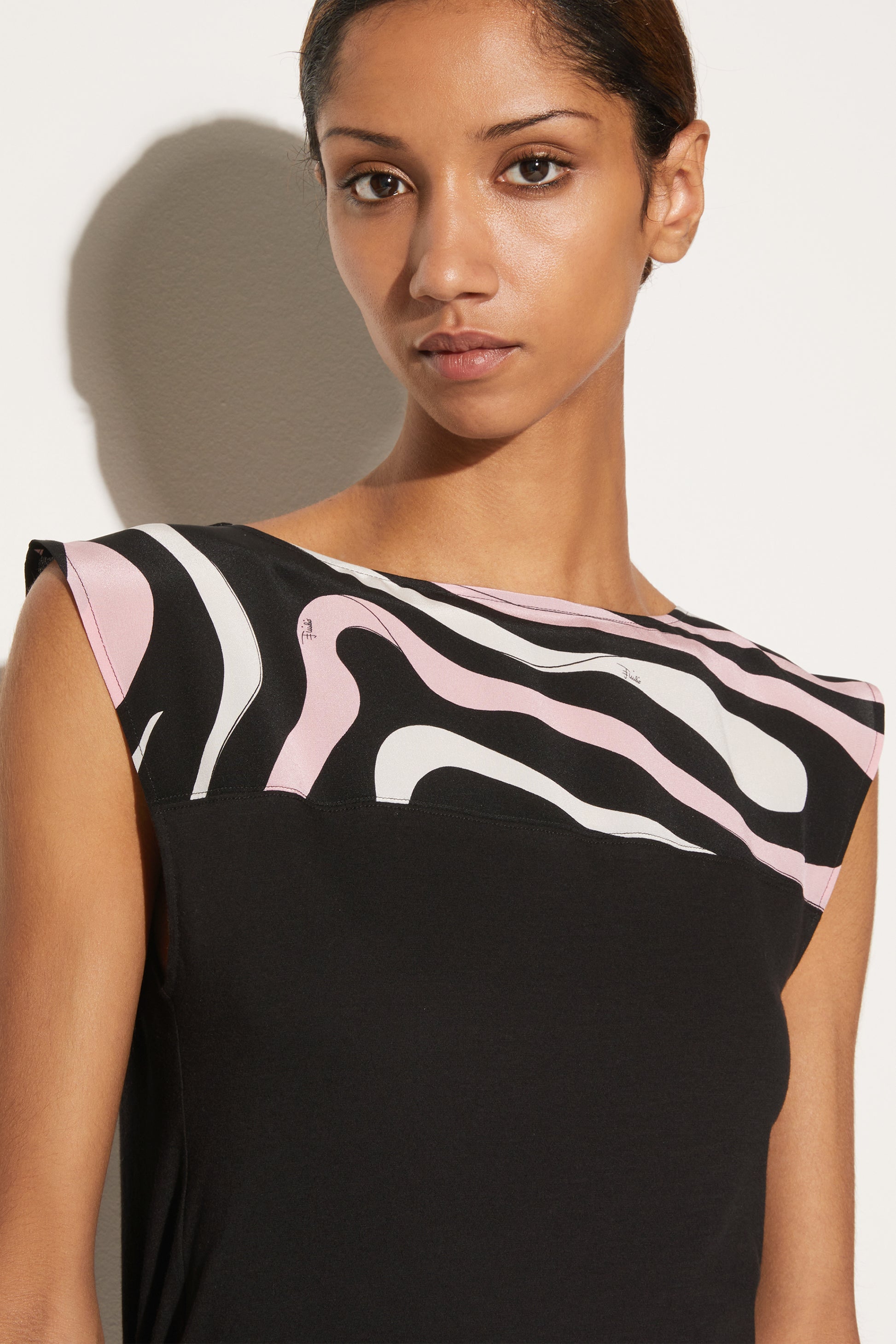 Marmo-Print T-Shirt View 5 - Pucci