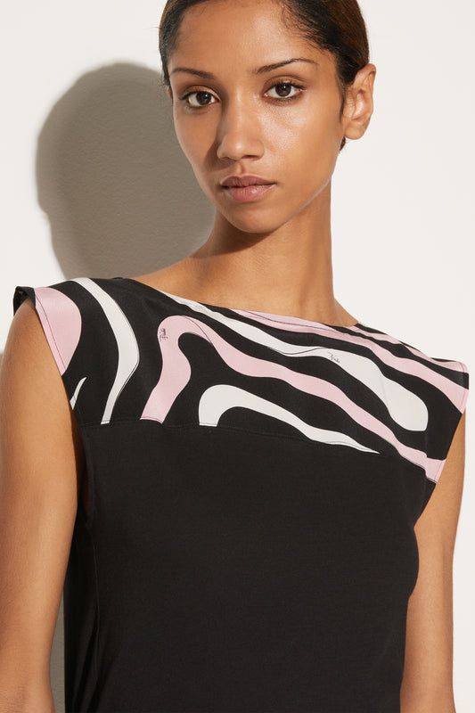 Marmo-Print T-Shirt View 5 - Pucci