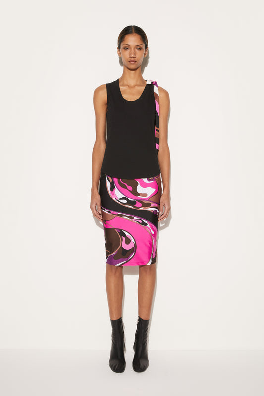 Bow-Embellished Cotton Top View 2 - Pucci