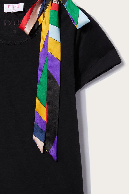 Bow-Embellished T-Shirt View 2 - Pucci